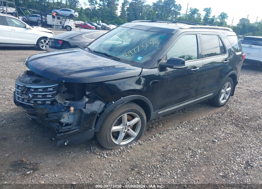 2017 FORD EXPLORER XLT VIN: 1FM5K8D8XHGA80419