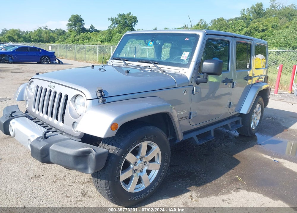 2014 JEEP WRANGLER UNLIMITED SAHARA VIN: 1C4BJWEG7EL271948