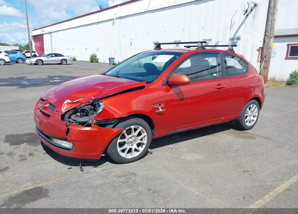 2007 HYUNDAI ACCENT SE VIN: KMHCN36C97U042991