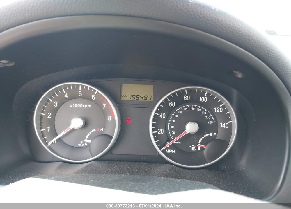 2007 HYUNDAI ACCENT SE VIN: KMHCN36C97U042991