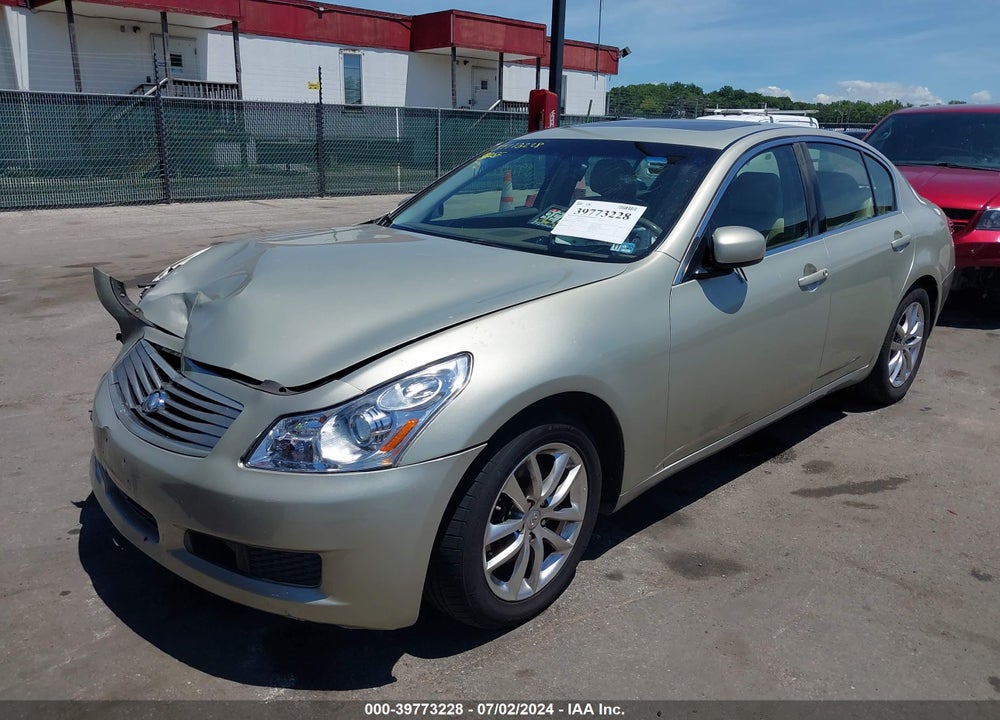 2007 INFINITI G35X VIN: JNKBV61F77M812929