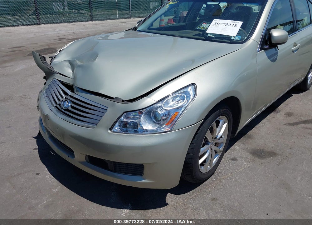 2007 INFINITI G35X VIN: JNKBV61F77M812929