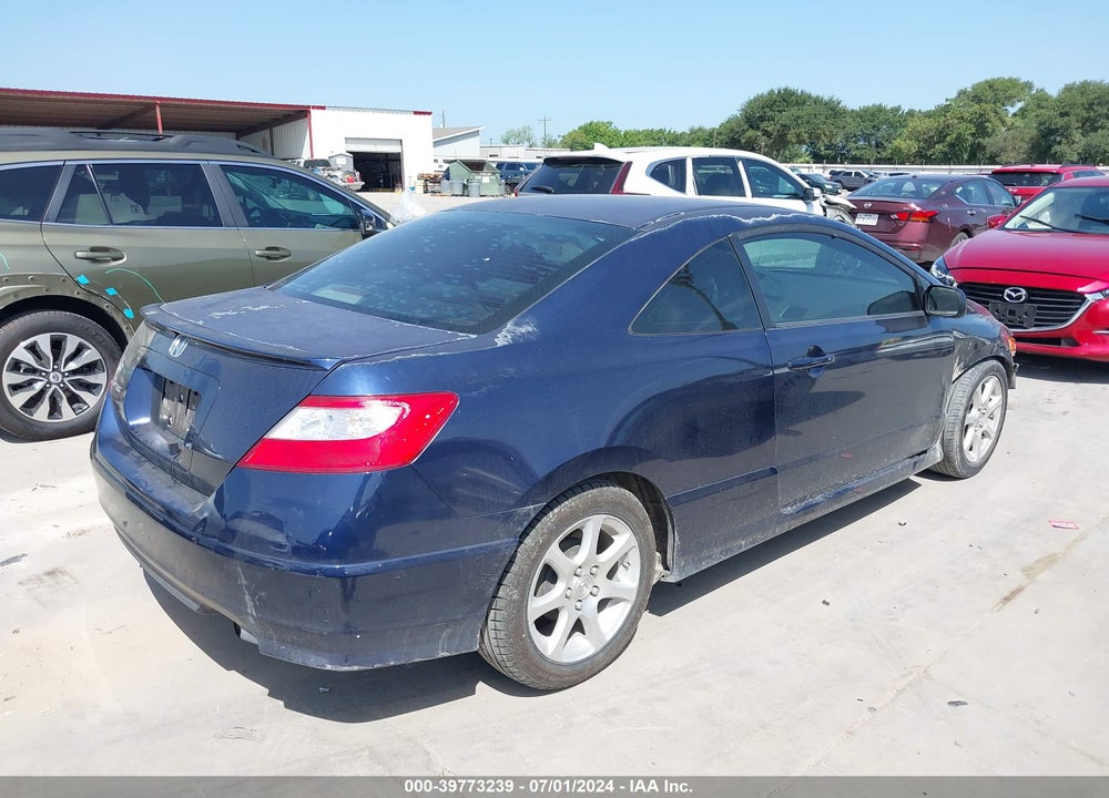 2008 HONDA CIVIC LX VIN: 2HGFG126X8H569895
