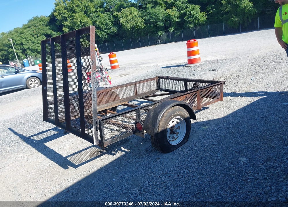 1999 UTILITY TRAILER --- VIN: MS20811993
