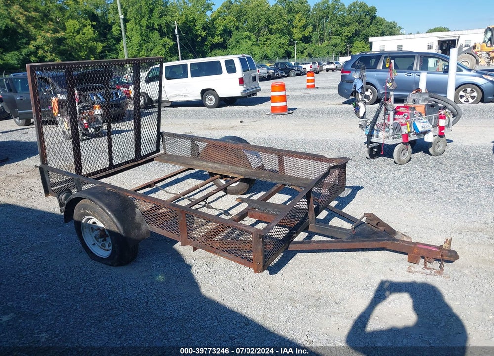 1999 UTILITY TRAILER --- VIN: MS20811993