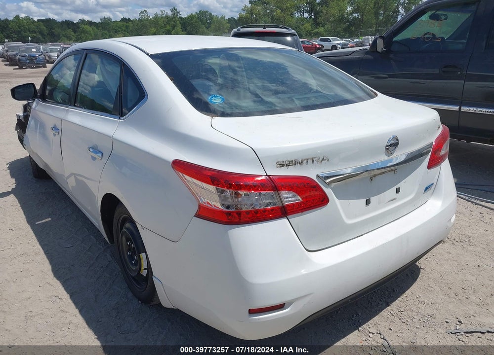 2014 NISSAN SENTRA FE+ S/FE+ SV/S/SL/SR/SV VIN: 3N1AB7AP8EY256115