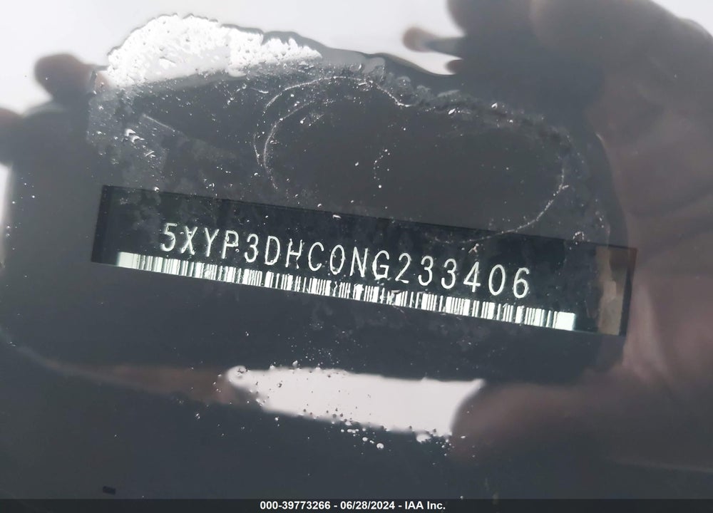 2022 KIA TELLURIDE EX VIN: 5XYP3DHC0NG233406