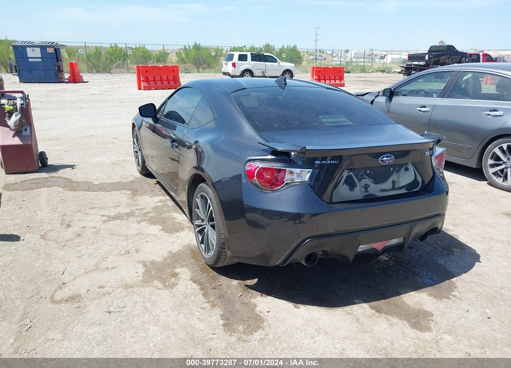 2016 SUBARU BRZ LIMITED VIN: JF1ZCAC19G9604411