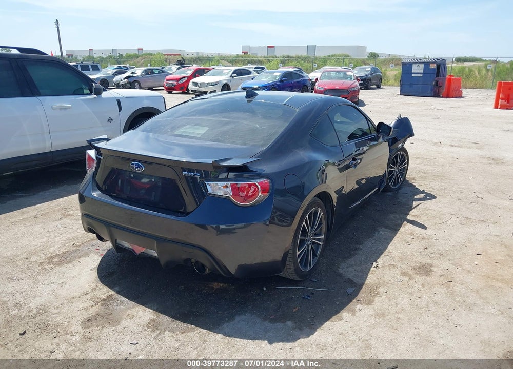 2016 SUBARU BRZ LIMITED VIN: JF1ZCAC19G9604411