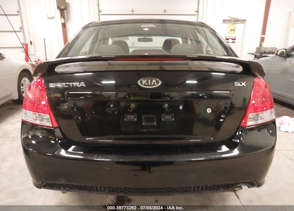 2008 KIA SPECTRA SX VIN: KNAFE121X85013048