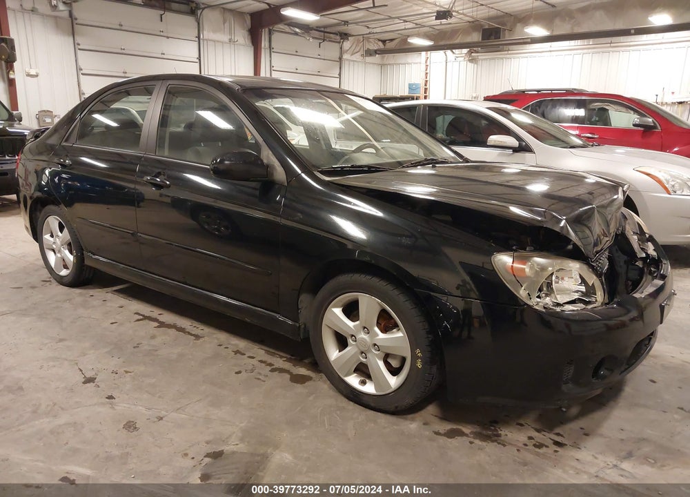 2008 KIA SPECTRA SX VIN: KNAFE121X85013048