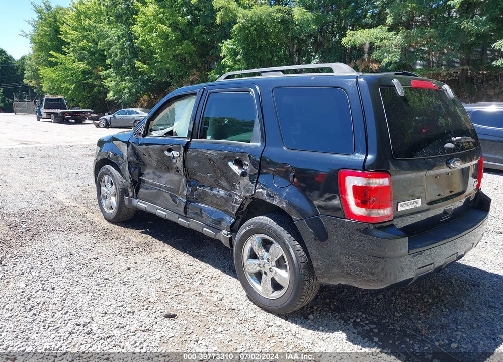 2012 FORD ESCAPE XLT VIN: 1FMCU9DG4CKC03720