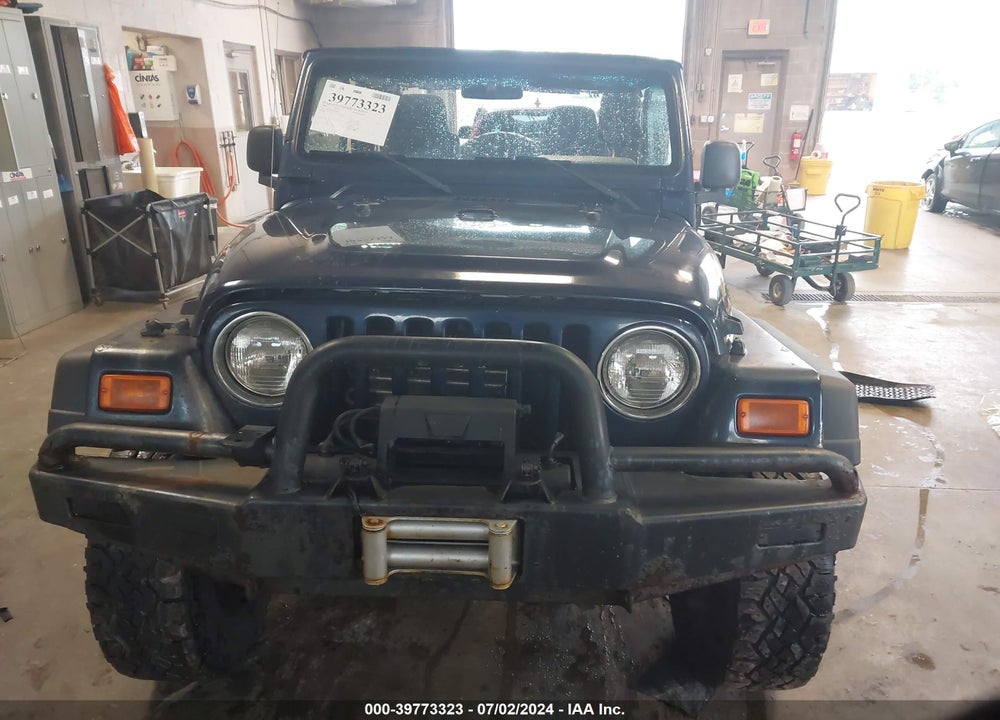 2006 JEEP WRANGLER X VIN: 1J4FA39S46P768779