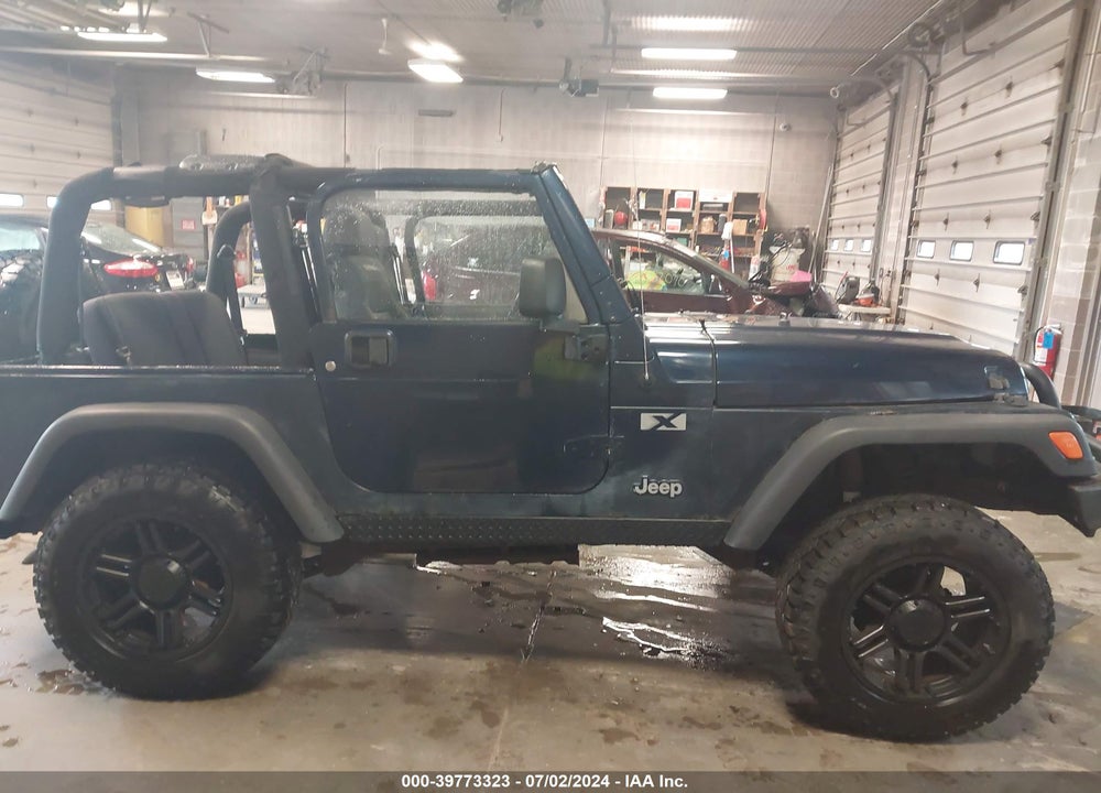 2006 JEEP WRANGLER X VIN: 1J4FA39S46P768779