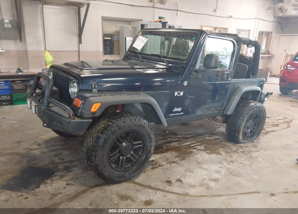 2006 JEEP WRANGLER X VIN: 1J4FA39S46P768779
