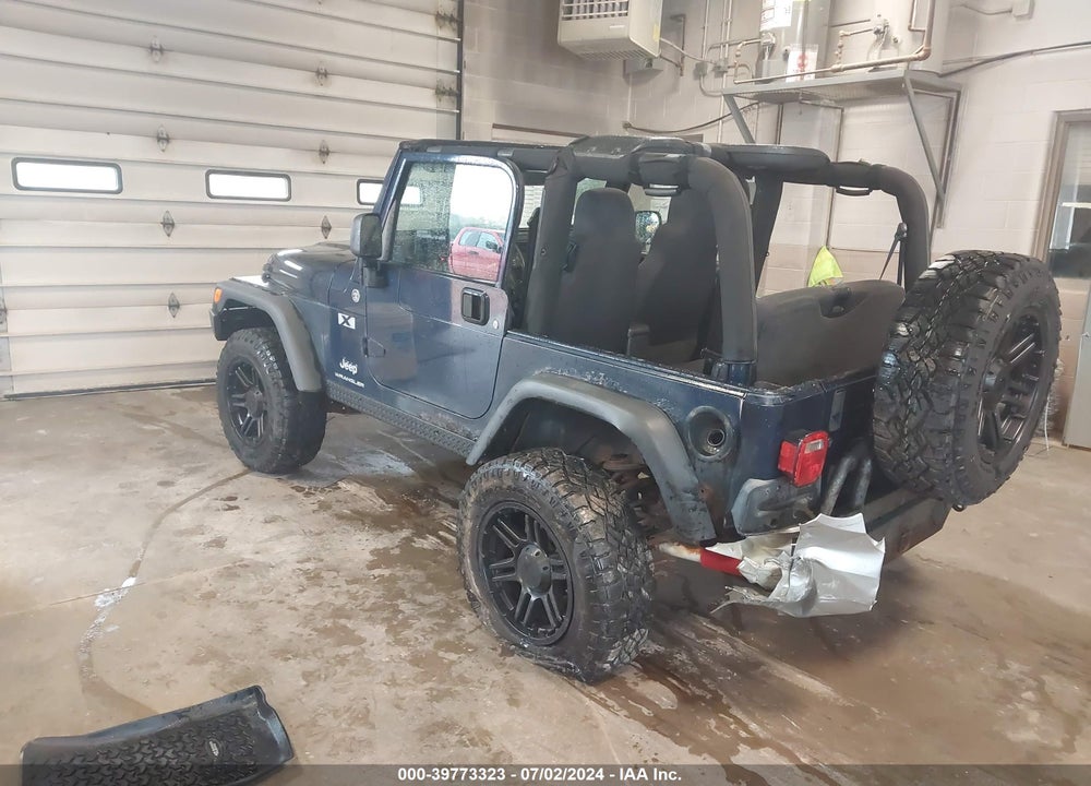 2006 JEEP WRANGLER X VIN: 1J4FA39S46P768779
