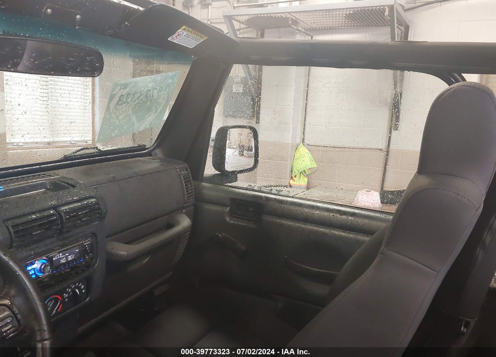 2006 JEEP WRANGLER X VIN: 1J4FA39S46P768779