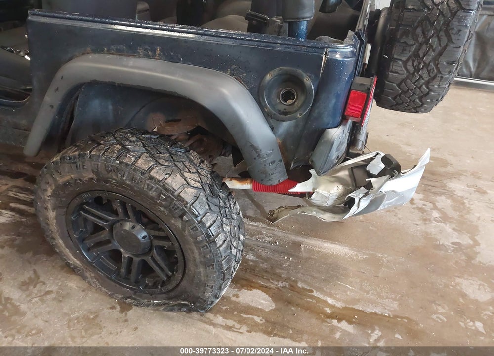2006 JEEP WRANGLER X VIN: 1J4FA39S46P768779