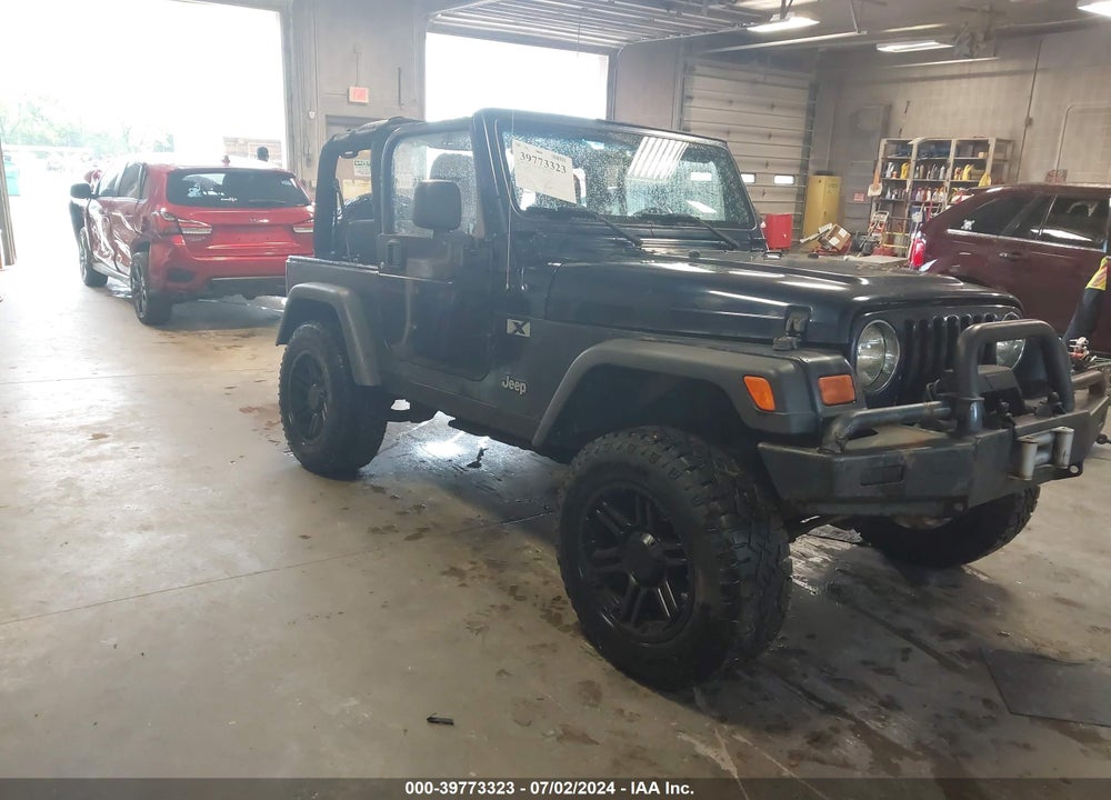 2006 JEEP WRANGLER X VIN: 1J4FA39S46P768779