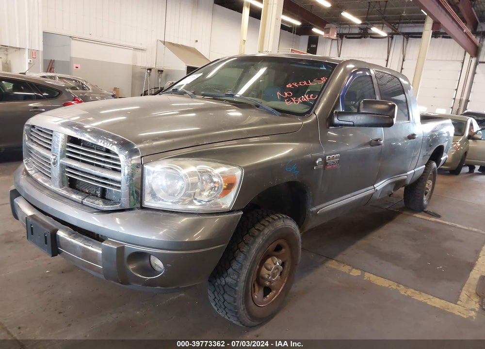 2008 DODGE RAM 2500 LARAMIE VIN: 3D7KS29A38G128207