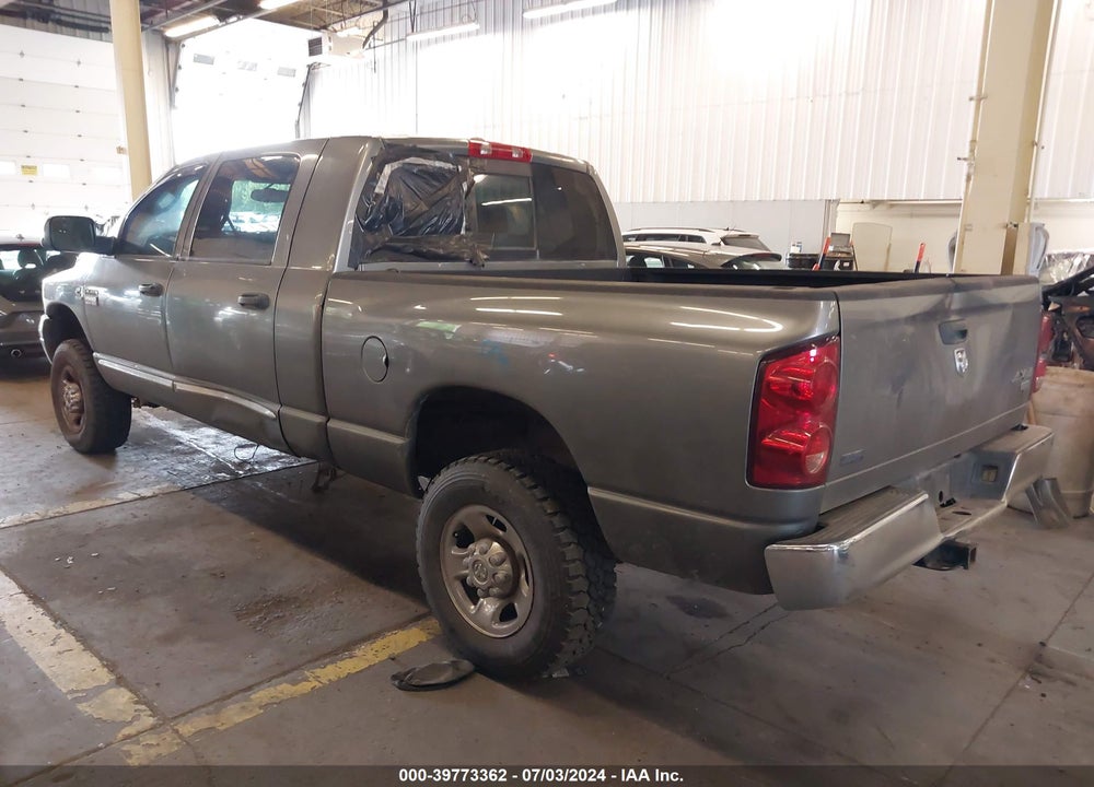 2008 DODGE RAM 2500 LARAMIE VIN: 3D7KS29A38G128207