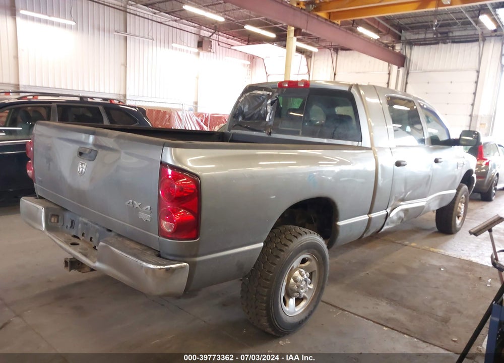2008 DODGE RAM 2500 LARAMIE VIN: 3D7KS29A38G128207