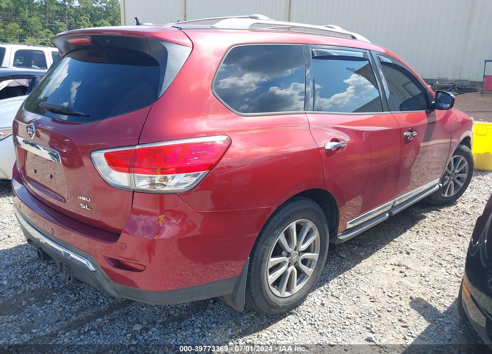 2015 NISSAN PATHFINDER SL VIN: 5N1AR2MM9FC706227
