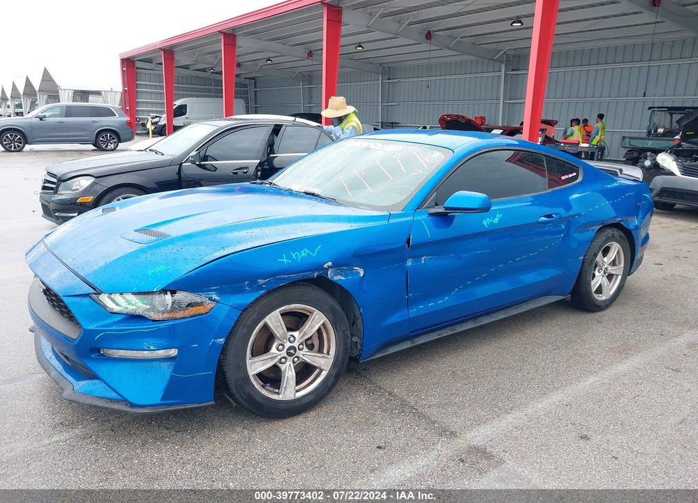 2020 FORD MUSTANG ECOBOOST FASTBACK VIN: 1FA6P8TH2L5114746