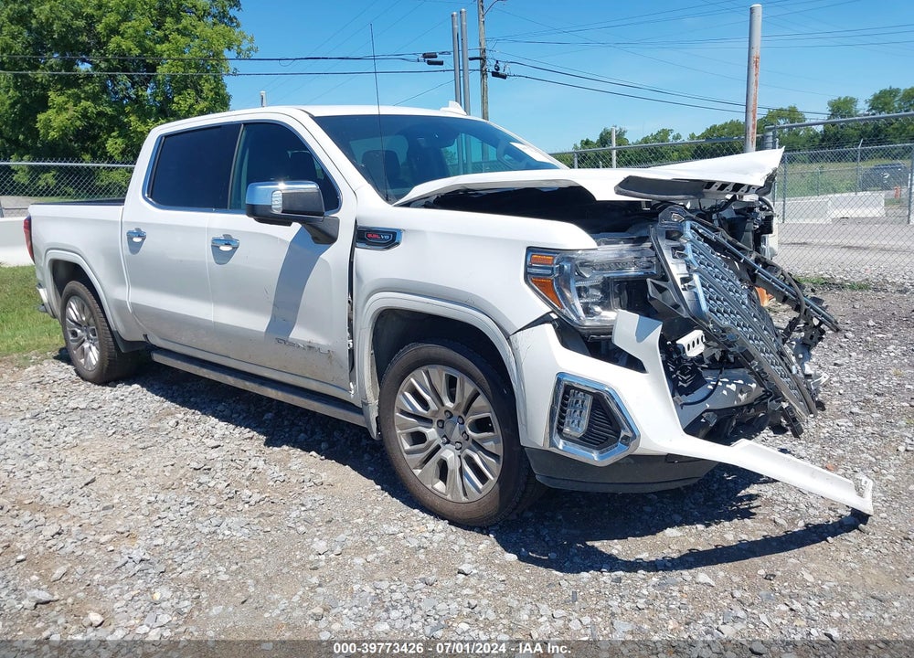 2020 SIERRA GMC  1500 4WD  SHORT BOX DENALI VIN: 1GTU9FEL7LZ237680