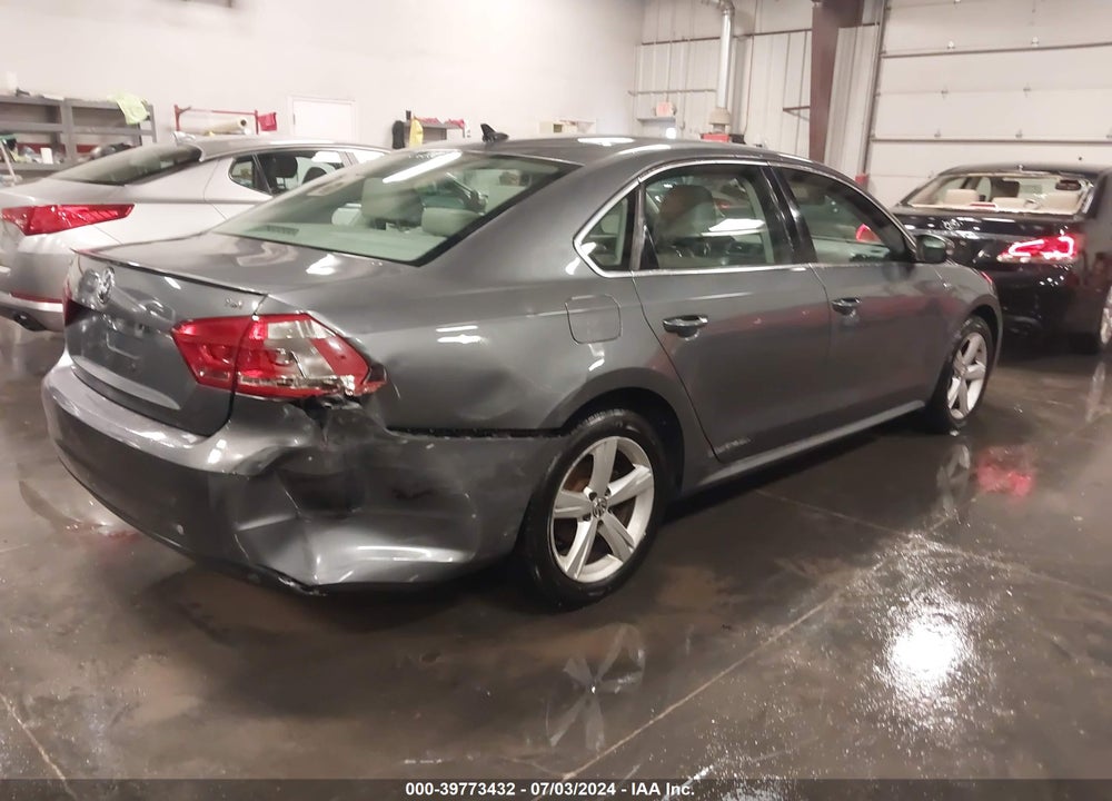 2014 VOLKSWAGEN PASSAT 1.8T WOLFSBURG EDITION VIN: 1VWAS7A35EC023521