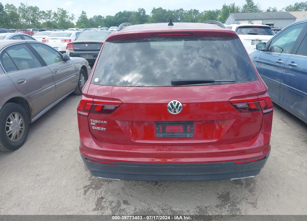 2019 VOLKSWAGEN TIGUAN 2.0T SE/2.0T SEL/2.0T SEL R-LINE/2.0T SEL R-LINE BLACK VIN: 3VV3B7AX9KM148998