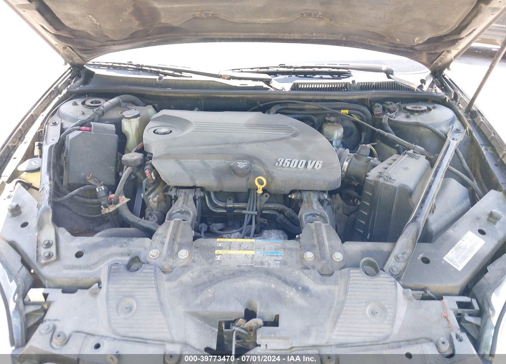 2007 CHEVROLET IMPALA LT VIN: 2G1WT58K579414307