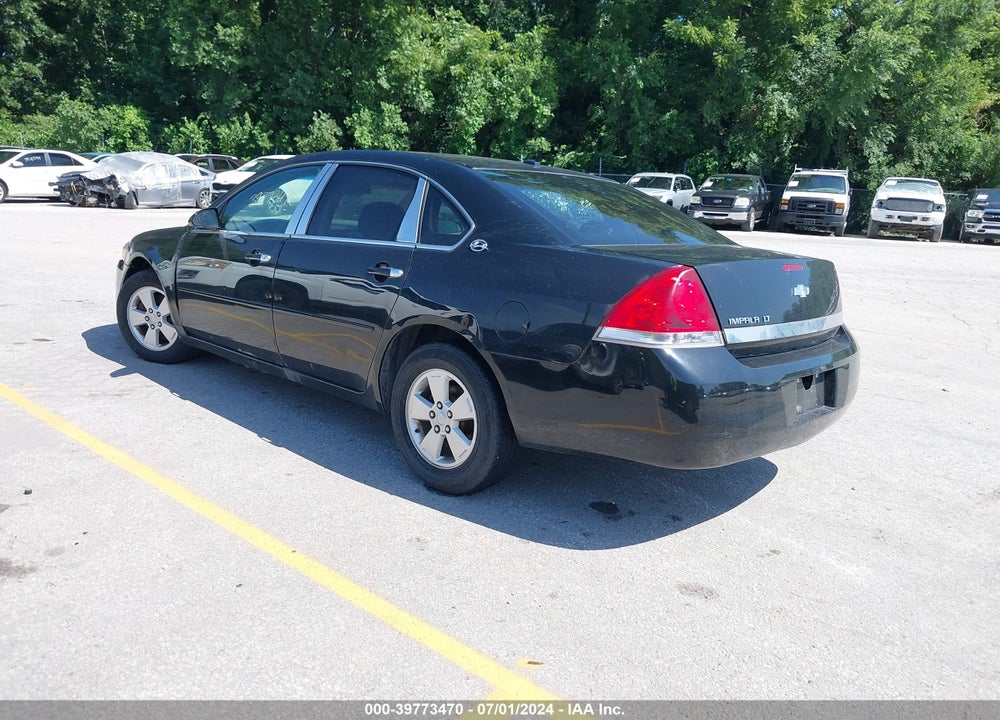 2007 CHEVROLET IMPALA LT VIN: 2G1WT58K579414307