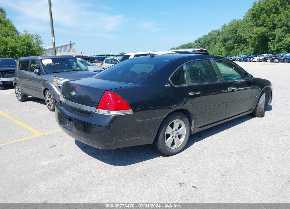 2007 CHEVROLET IMPALA LT VIN: 2G1WT58K579414307