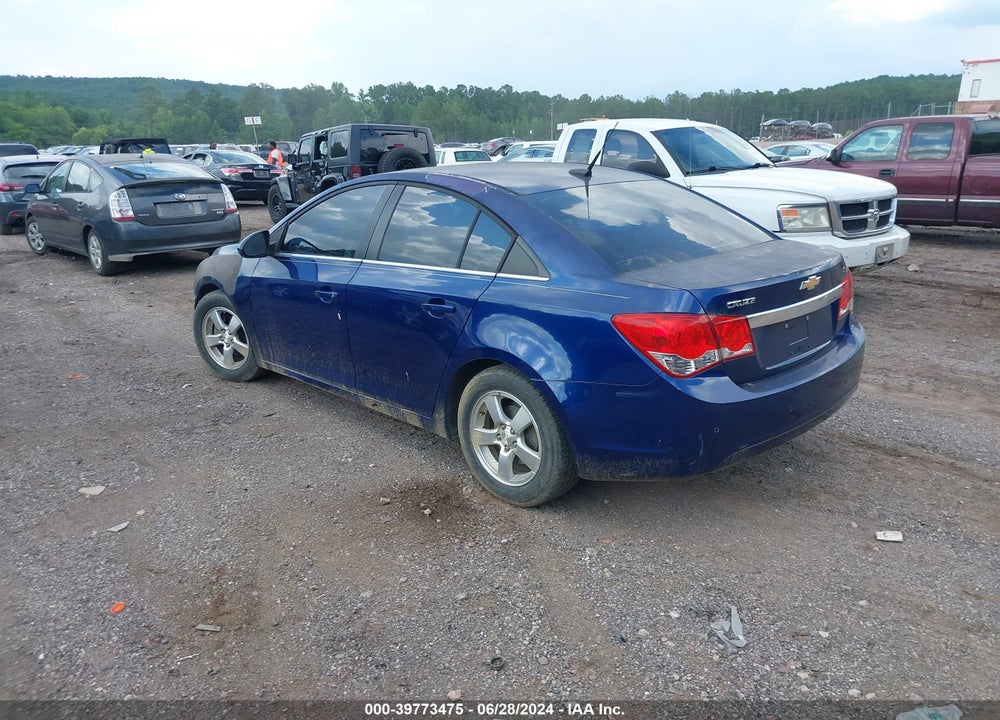 2012 CHEVROLET CRUZE 1LT VIN: 1G1PF5SC1C7321437