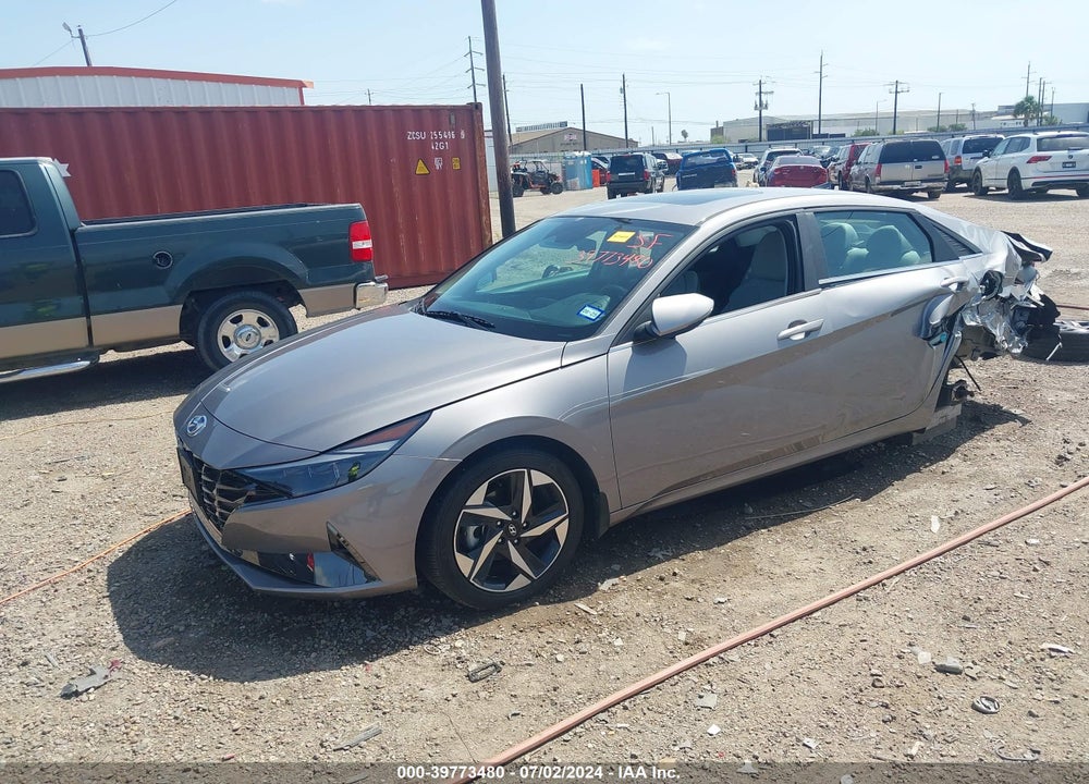 2023 HYUNDAI ELANTRA LIMITED VIN: KMHLP4AG8PU576185