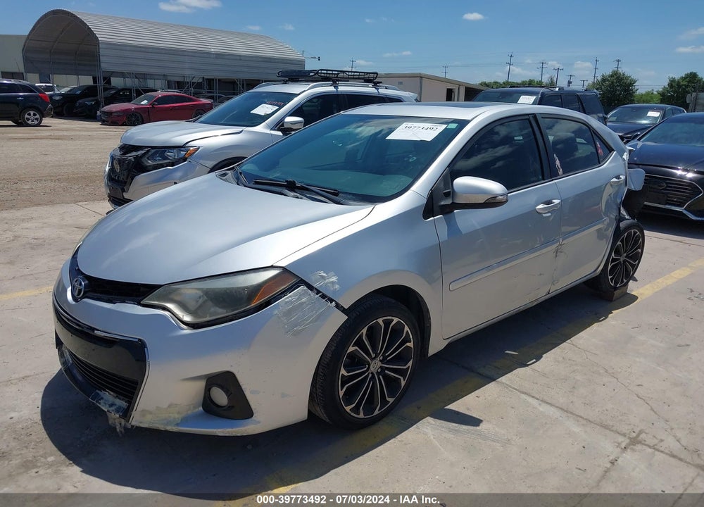 2016 TOYOTA COROLLA S PLUS VIN: 5YFBURHE0GP459594