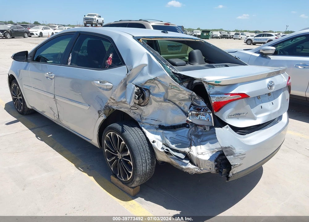 2016 TOYOTA COROLLA S PLUS VIN: 5YFBURHE0GP459594