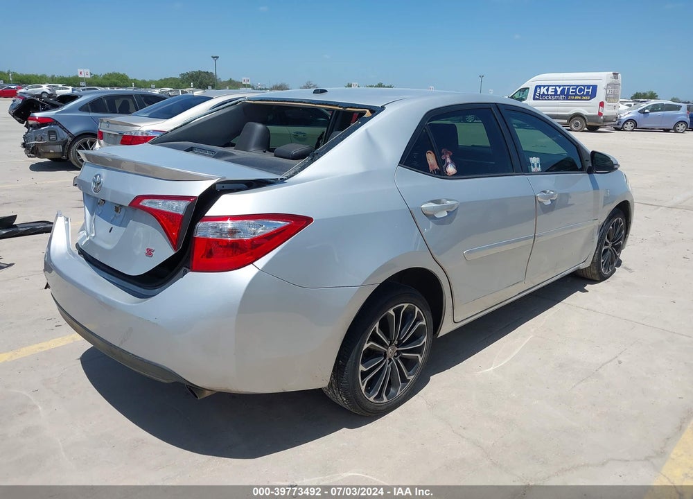 2016 TOYOTA COROLLA S PLUS VIN: 5YFBURHE0GP459594