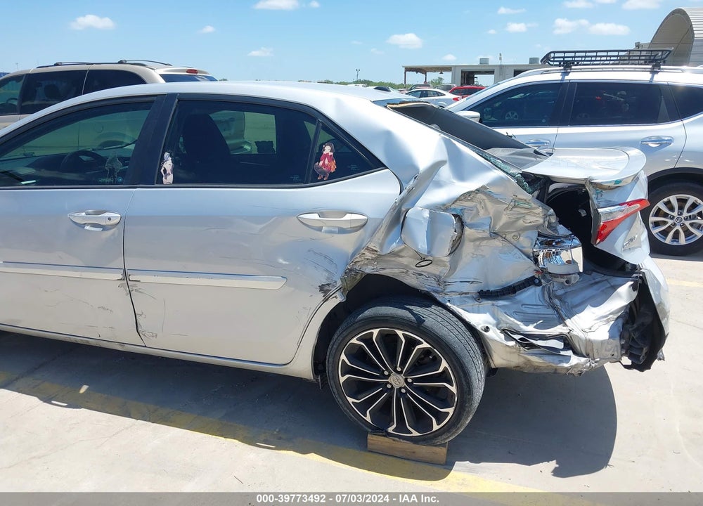 2016 TOYOTA COROLLA S PLUS VIN: 5YFBURHE0GP459594
