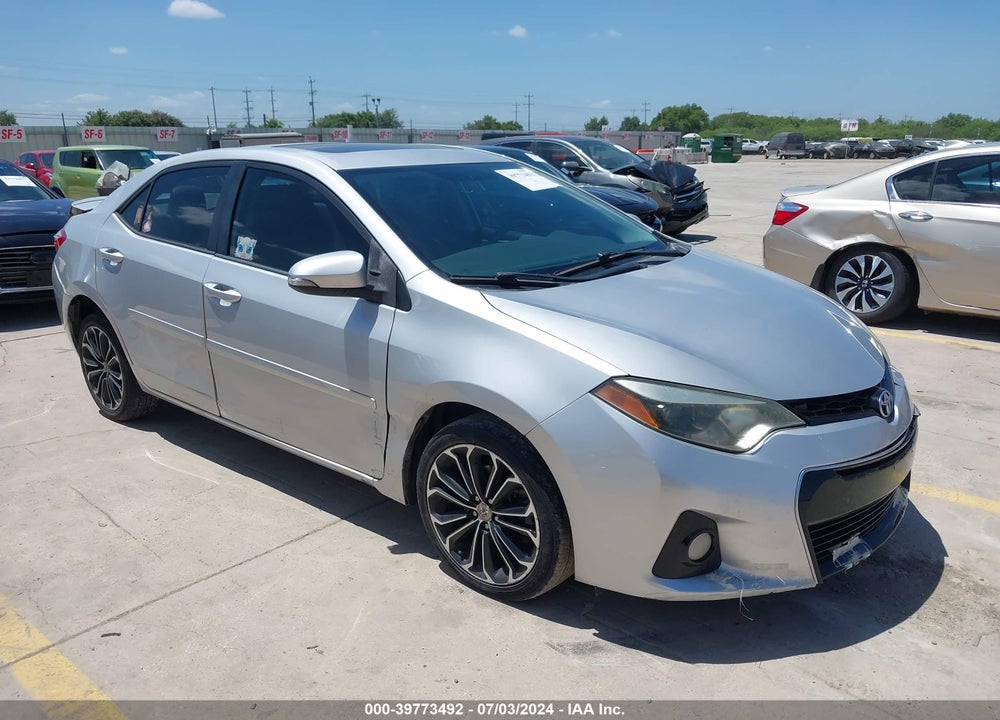 2016 TOYOTA COROLLA S PLUS VIN: 5YFBURHE0GP459594
