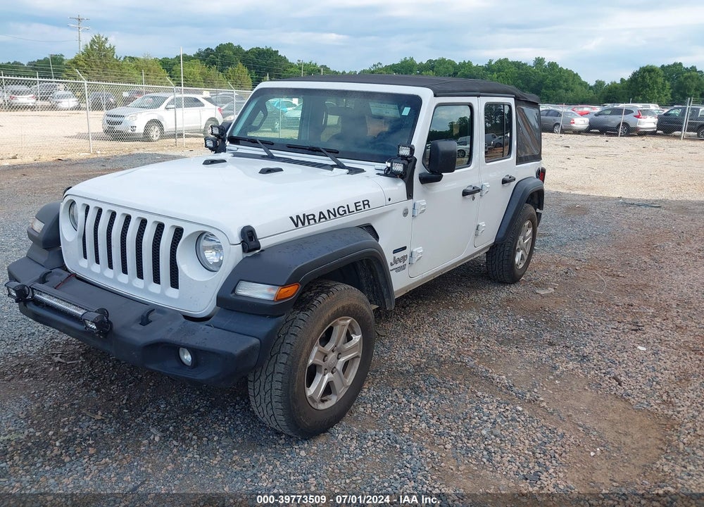 2021 JEEP WRANGLER UNLIMITED SPORT S 4X4 VIN: 1C4HJXDN9MW525379