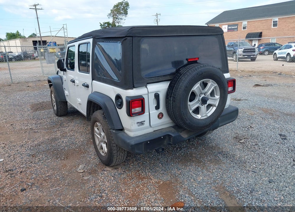 2021 JEEP WRANGLER UNLIMITED SPORT S 4X4 VIN: 1C4HJXDN9MW525379