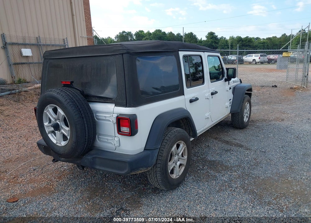2021 JEEP WRANGLER UNLIMITED SPORT S 4X4 VIN: 1C4HJXDN9MW525379