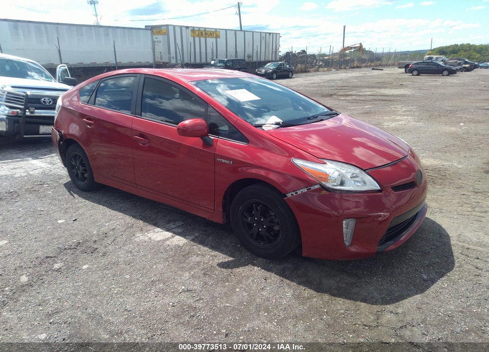 2013 TOYOTA PRIUS THREE VIN: JTDKN3DU5D1677411