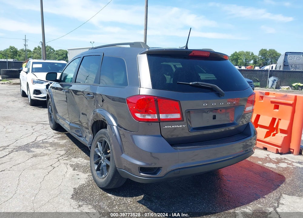 2019 DODGE JOURNEY SE VIN: 3C4PDCBB7KT804319