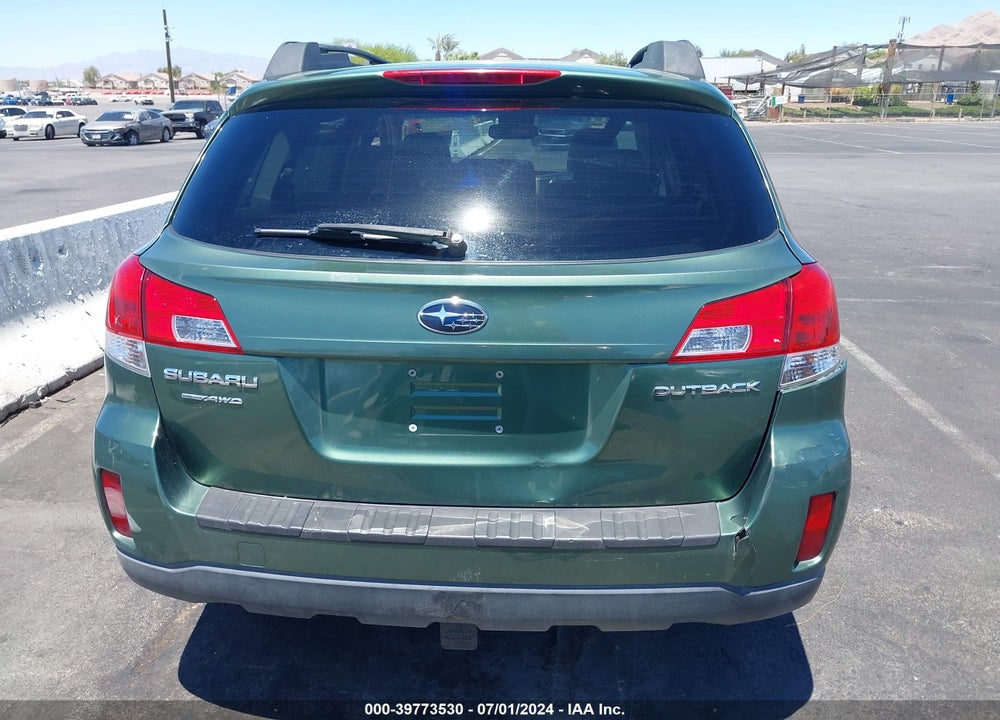 2012 SUBARU OUTBACK 2.5I PREMIUM VIN: 4S4BRCCC0C1247664