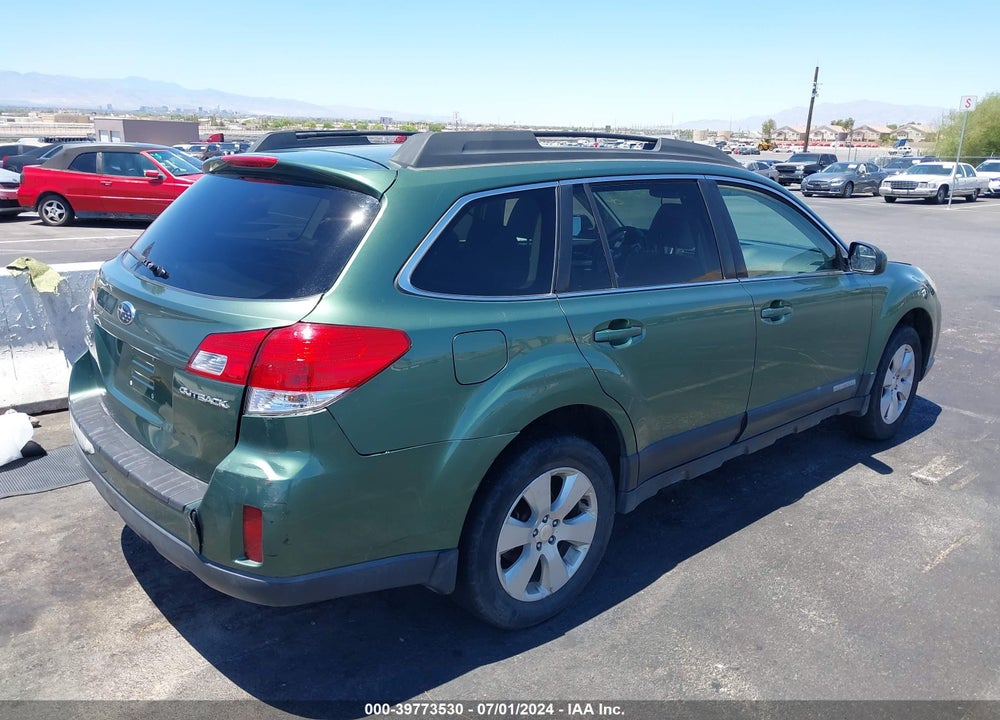 2012 SUBARU OUTBACK 2.5I PREMIUM VIN: 4S4BRCCC0C1247664