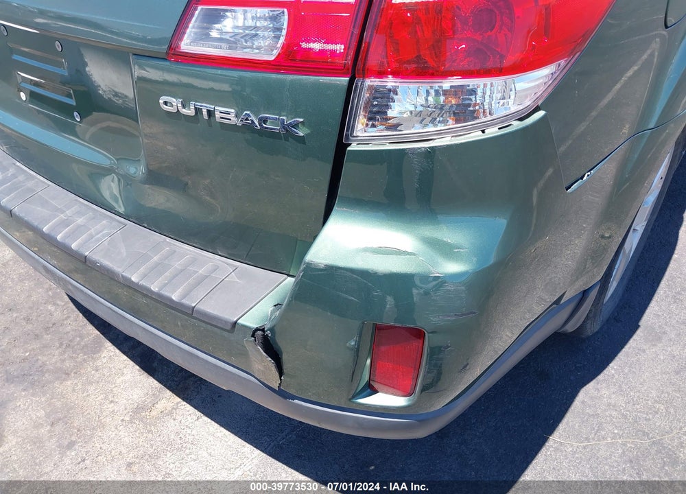 2012 SUBARU OUTBACK 2.5I PREMIUM VIN: 4S4BRCCC0C1247664