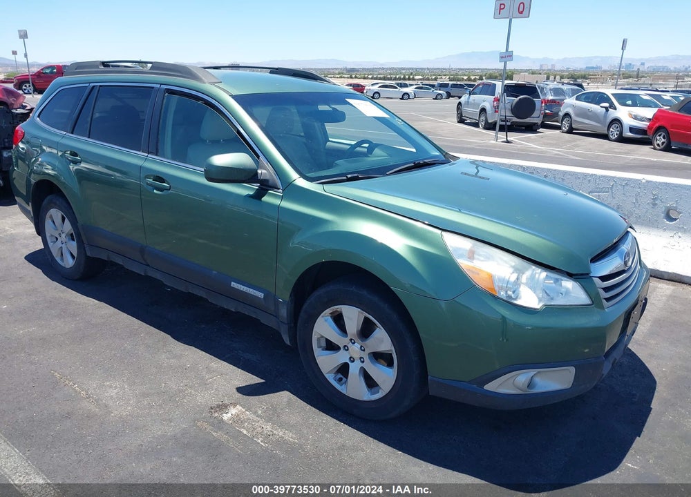 2012 SUBARU OUTBACK 2.5I PREMIUM VIN: 4S4BRCCC0C1247664